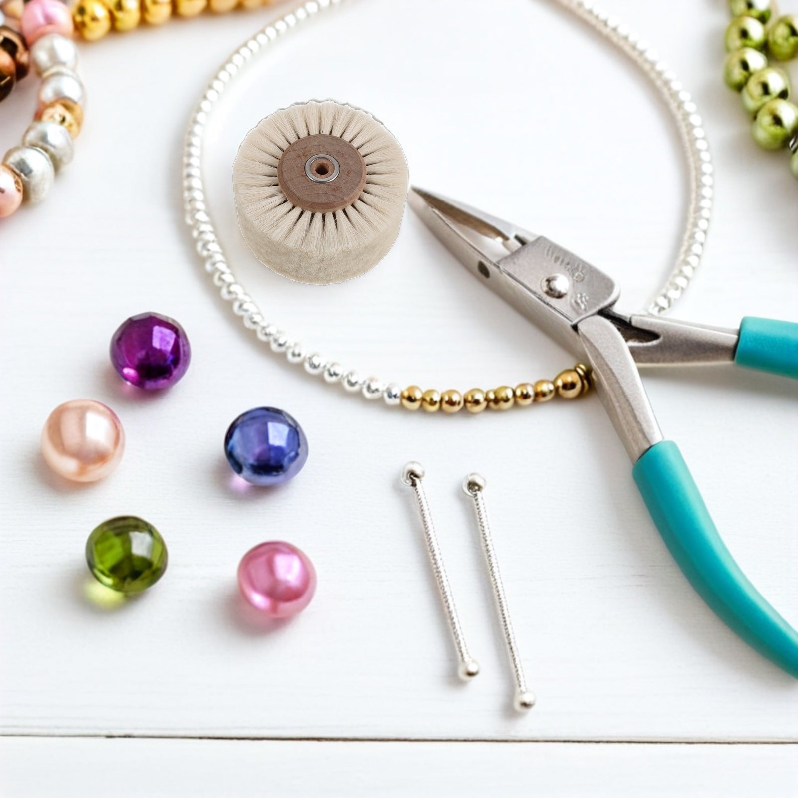 Jewelry Making Tools - Jade Polishing Brush Set for Jewelry