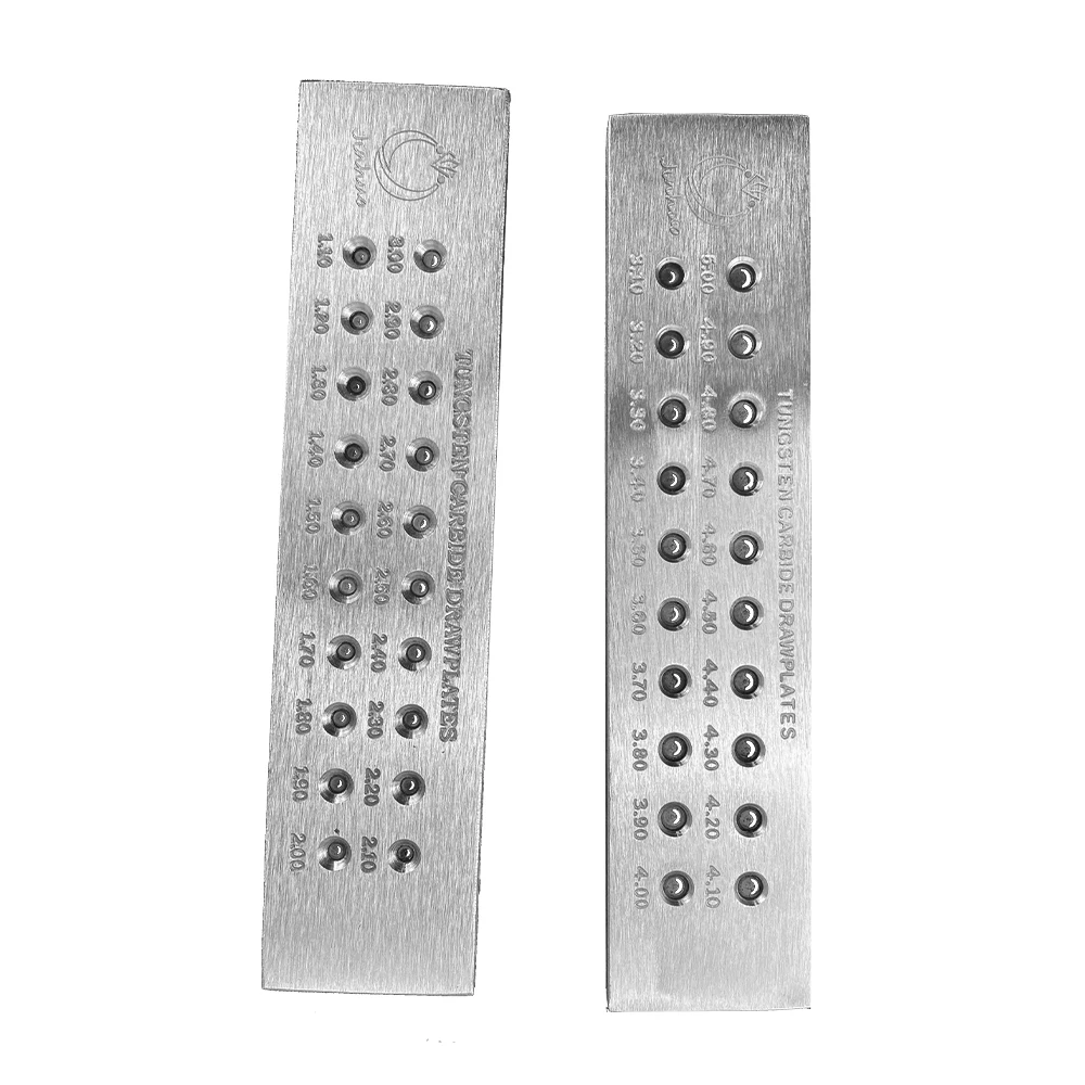 Jewelry Making Drawing - Tungsten Carbide Wire Drawplates Crescent Shape