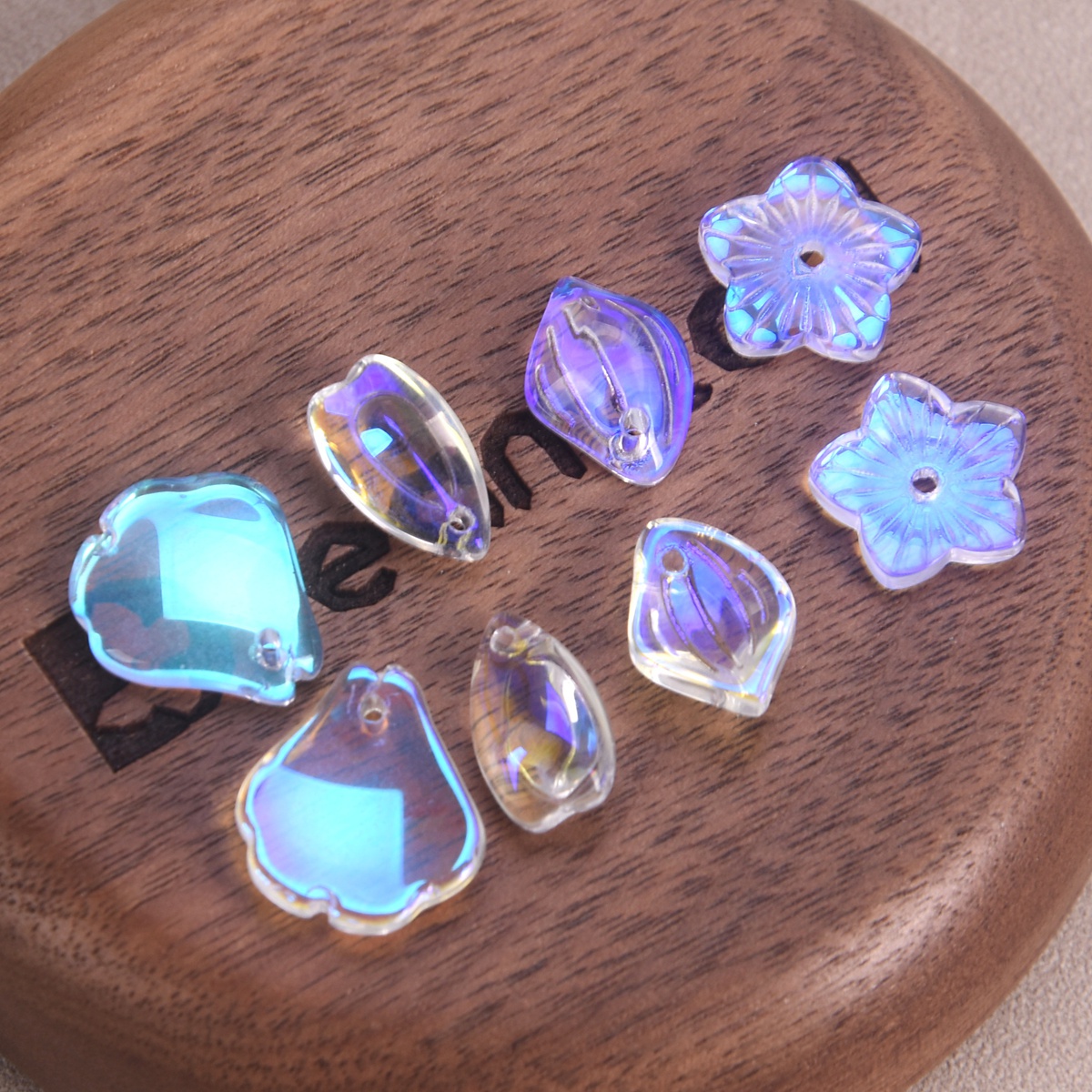 10pcs Clear Aurora Moonlight C - Jewelry Making Qc recensione e prezzo