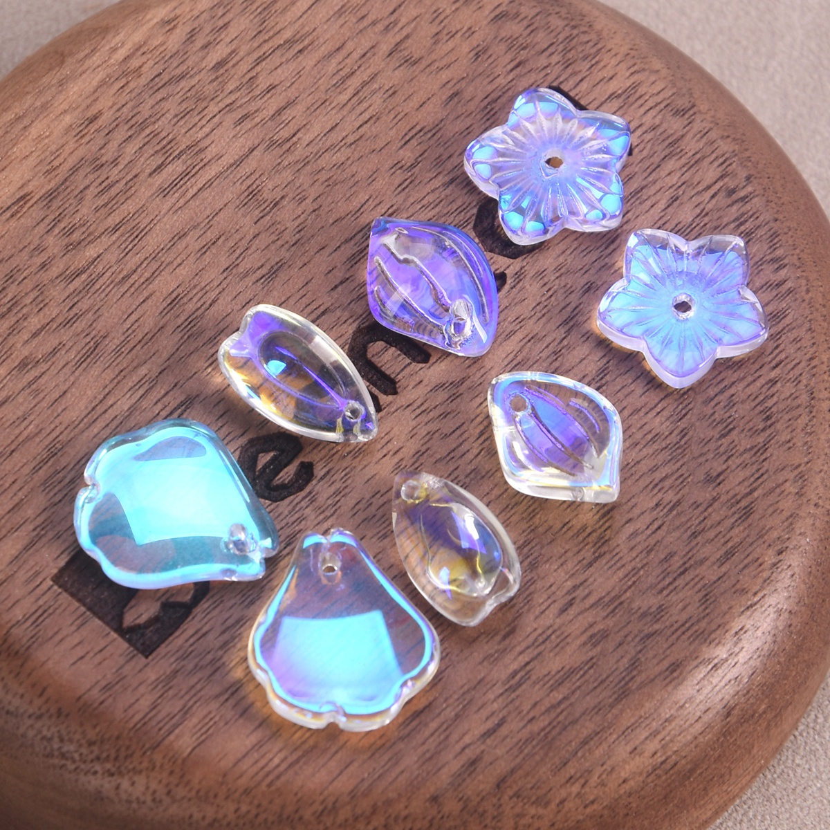 10pcs Clear Aurora Moonlight C - Jewelry Making Qc recensione e prezzo