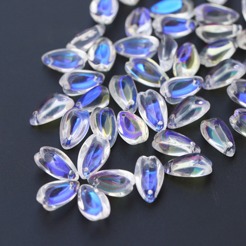 10pcs Clear Aurora Moonlight C - Jewelry Making Qc recensione e prezzo