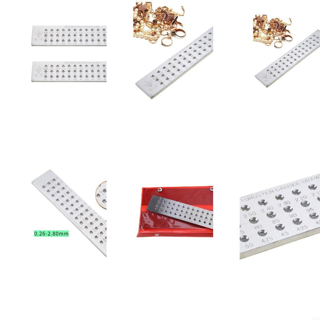 Round Draw Plate for Jewelry M - Jewelry Making Drawing recensione e prezzo
