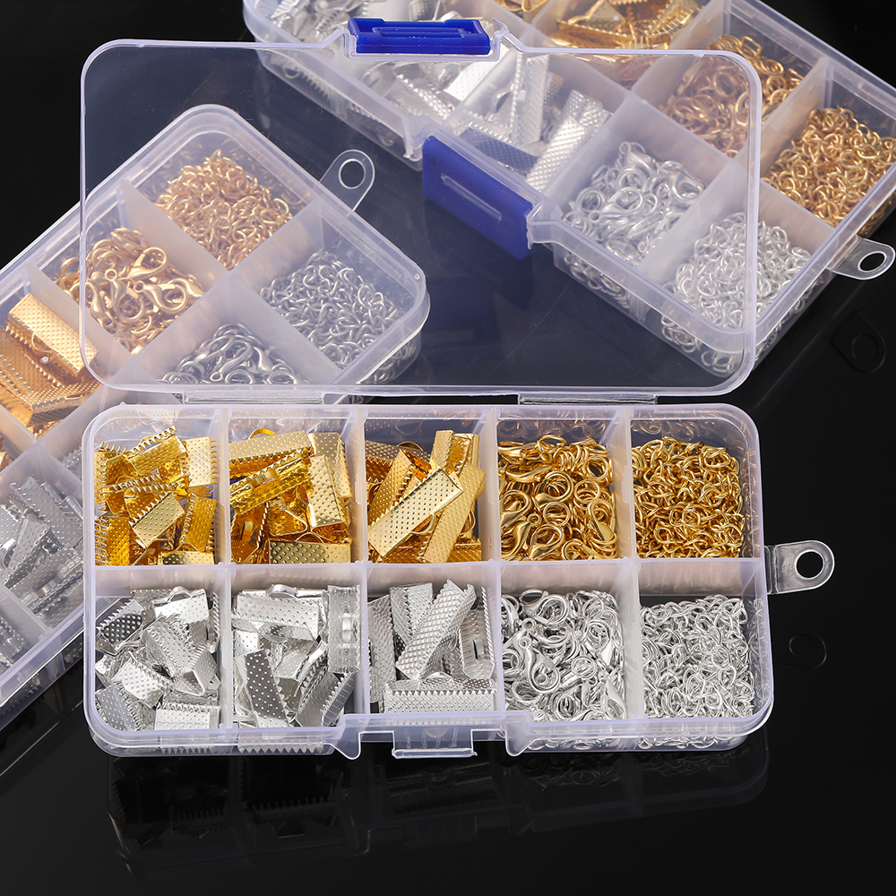 10 Grids Alloy Accessories Set - Jewelry Making Tools recensione e prezzo