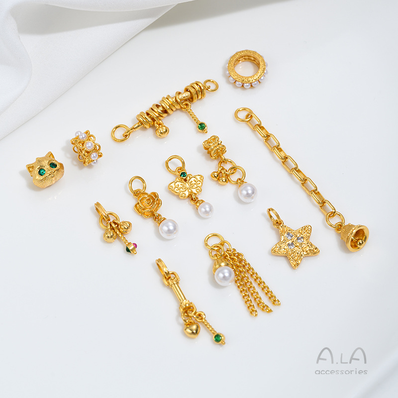 Vietnam Sand Gold Pearl Beads  - Jewelry Making Vietnam recensione e prezzo
