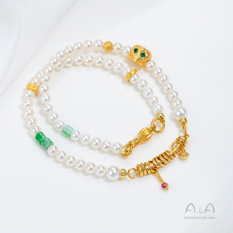 Vietnam Sand Gold Pearl Beads  - Jewelry Making Vietnam recensione e prezzo