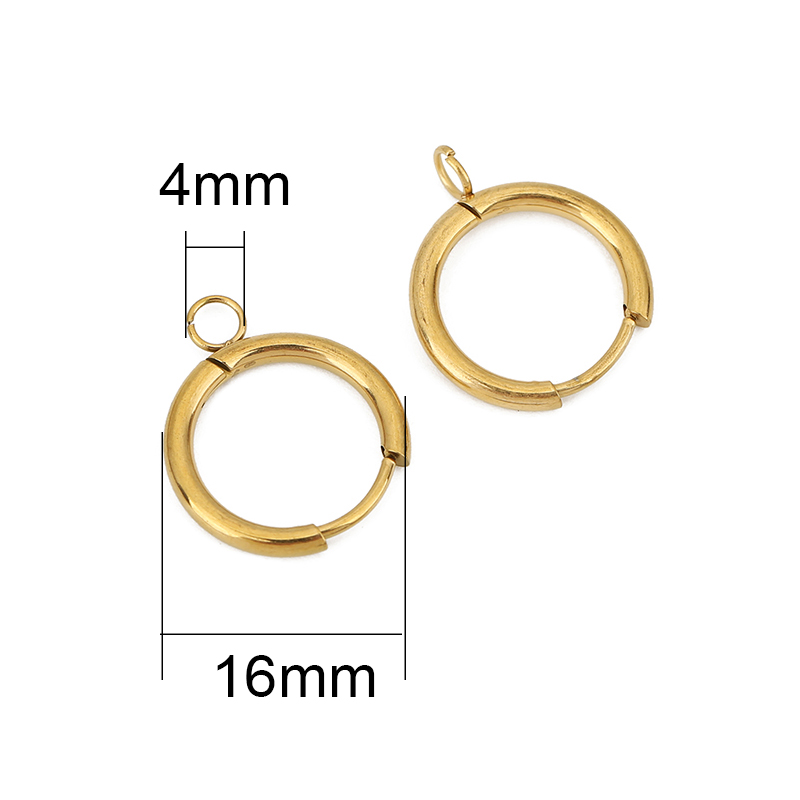 10pcs PVD Never Fade Earrings  - Jewelry Making Supplies recensione e prezzo