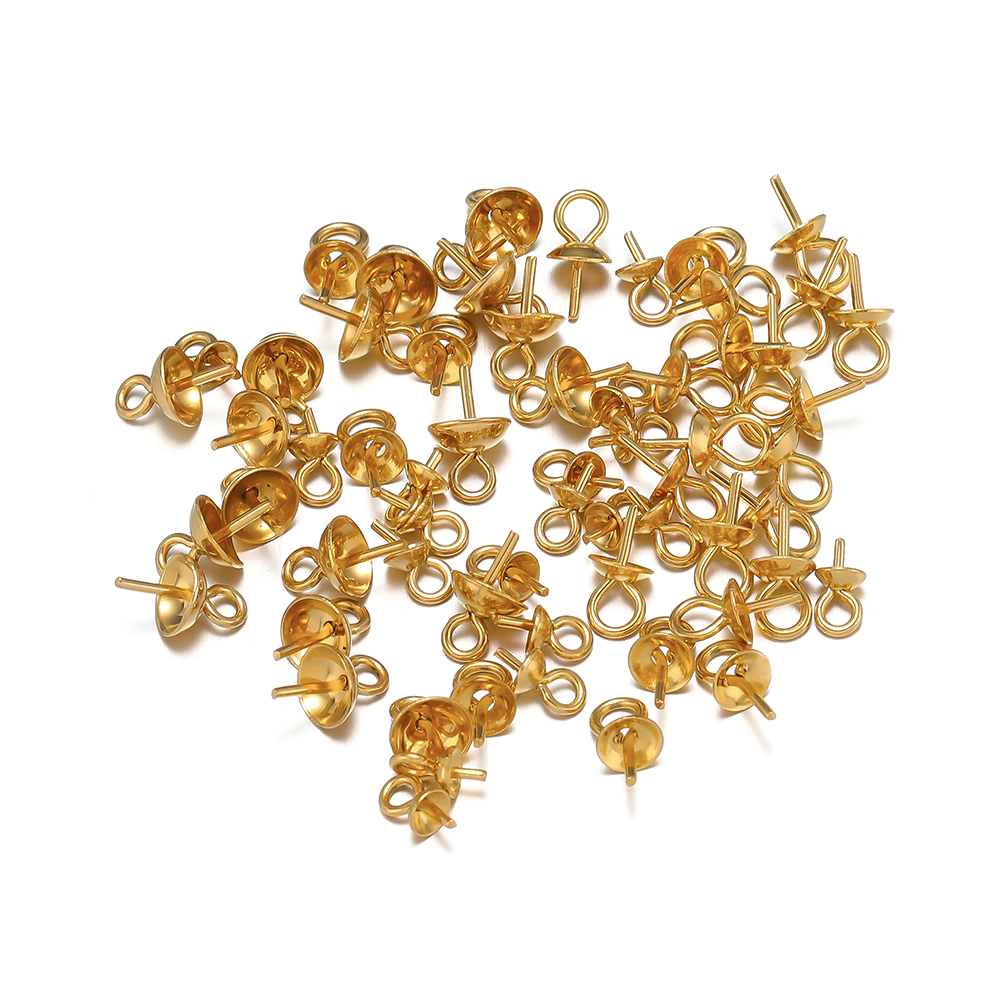 50-100pcs Gold Color Stainless - Jewelry Making Rivets recensione e prezzo