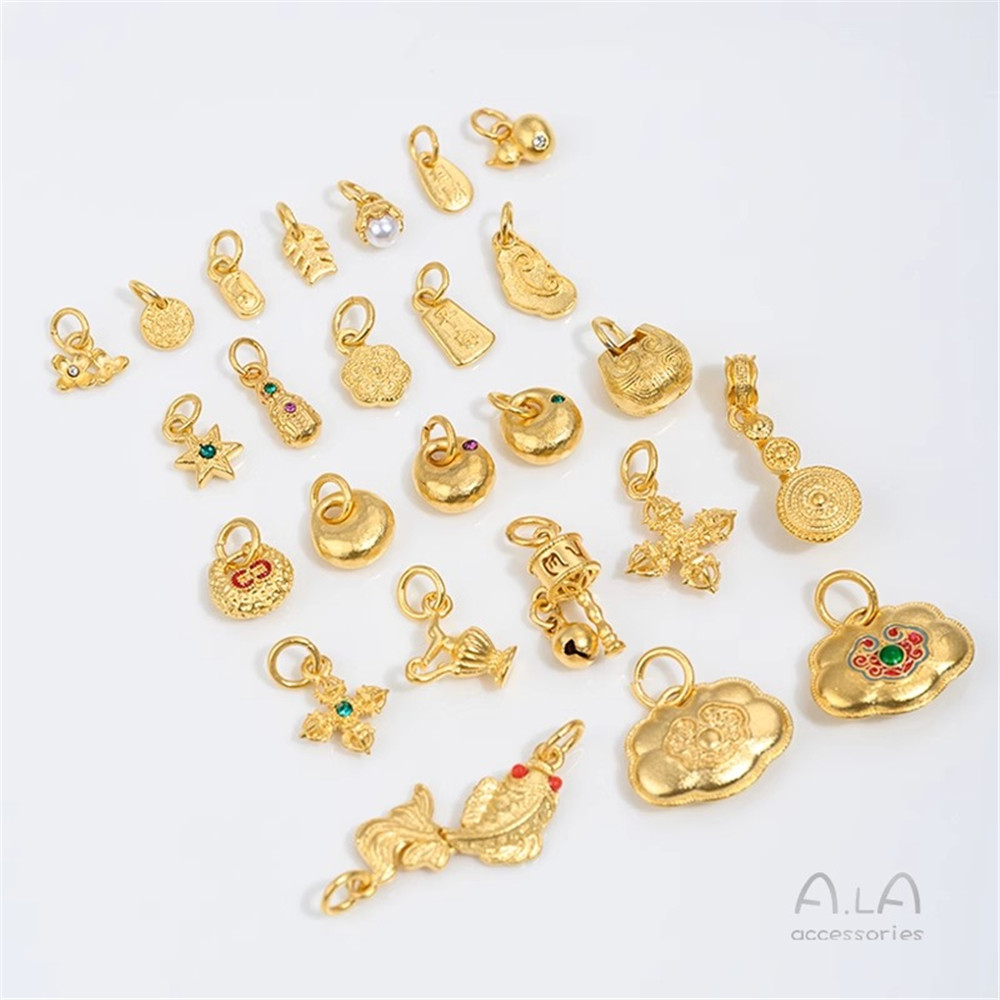 Vietnam Sand Gold Vintage Ruyi - Jewelry Making Vietnam recensione e prezzo