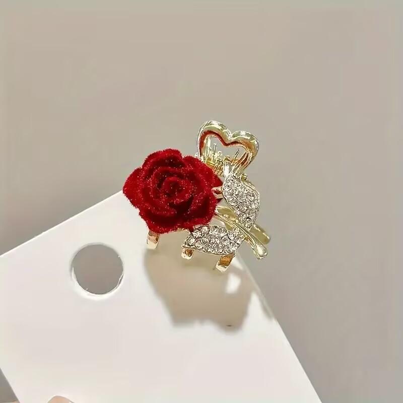 1Pc Luxury Rhinestone Rose Hai - Jewelry Making Adults recensione e prezzo