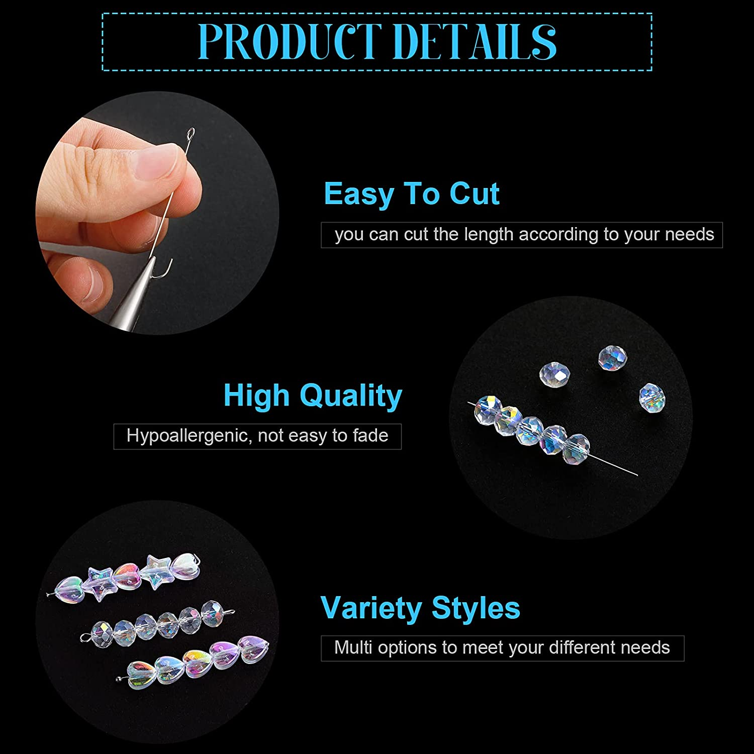 50-100pcs Stainless Steel Head - Jewelry Making Rivets recensione e prezzo