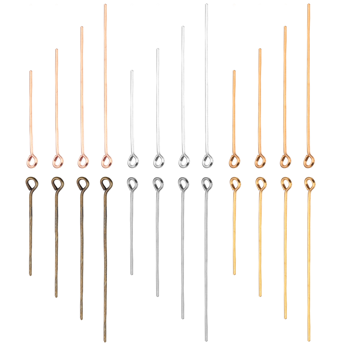 200pcs/Lot 20/26/30/35/40/45/5 - Jewelry Making Rivets recensione e prezzo