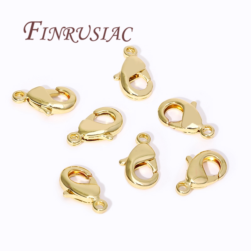 18K Gold Plated Lobster Clasps - Jewelry Making Supplies recensione e prezzo