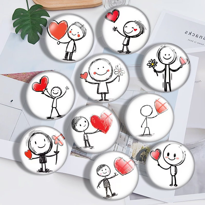 Pencil-Drawing Heart  10pcs 12 - Jewelry Making Drawing recensione e prezzo