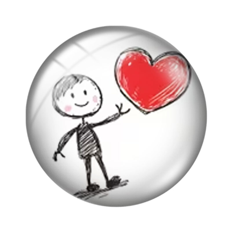 Pencil-Drawing Heart  10pcs 12 - Jewelry Making Drawing recensione e prezzo