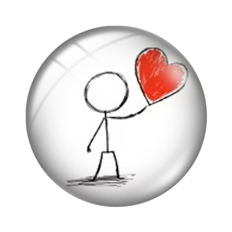 Pencil-Drawing Heart  10pcs 12 - Jewelry Making Drawing recensione e prezzo