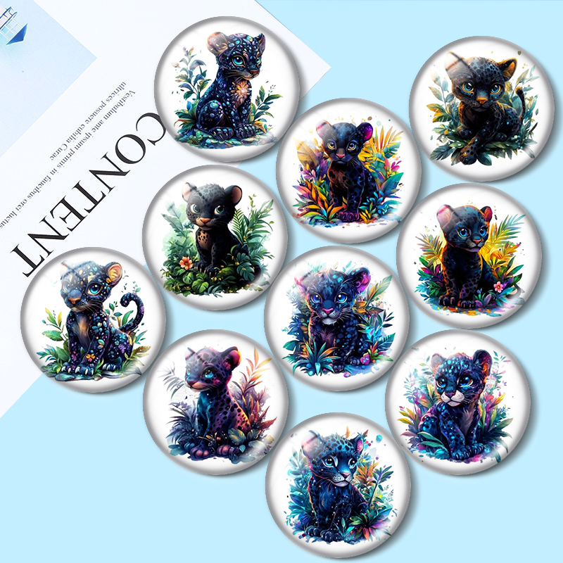 Black Panther Clipart 10pcs Co - Jewelry Making Drawing recensione e prezzo