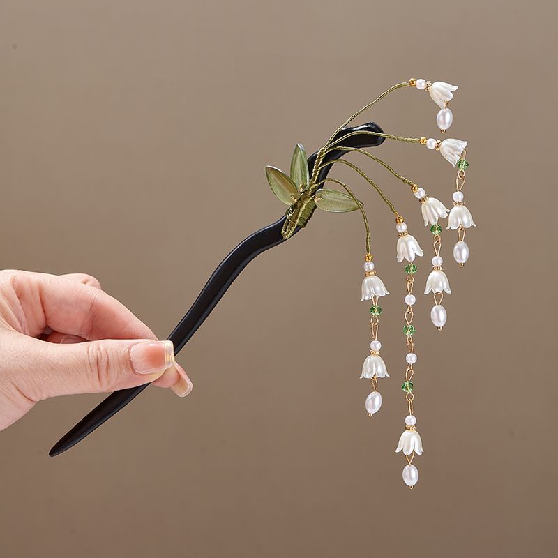 Wooden Flower Hairpin Vintage  - Jewelry Making Adults recensione e prezzo