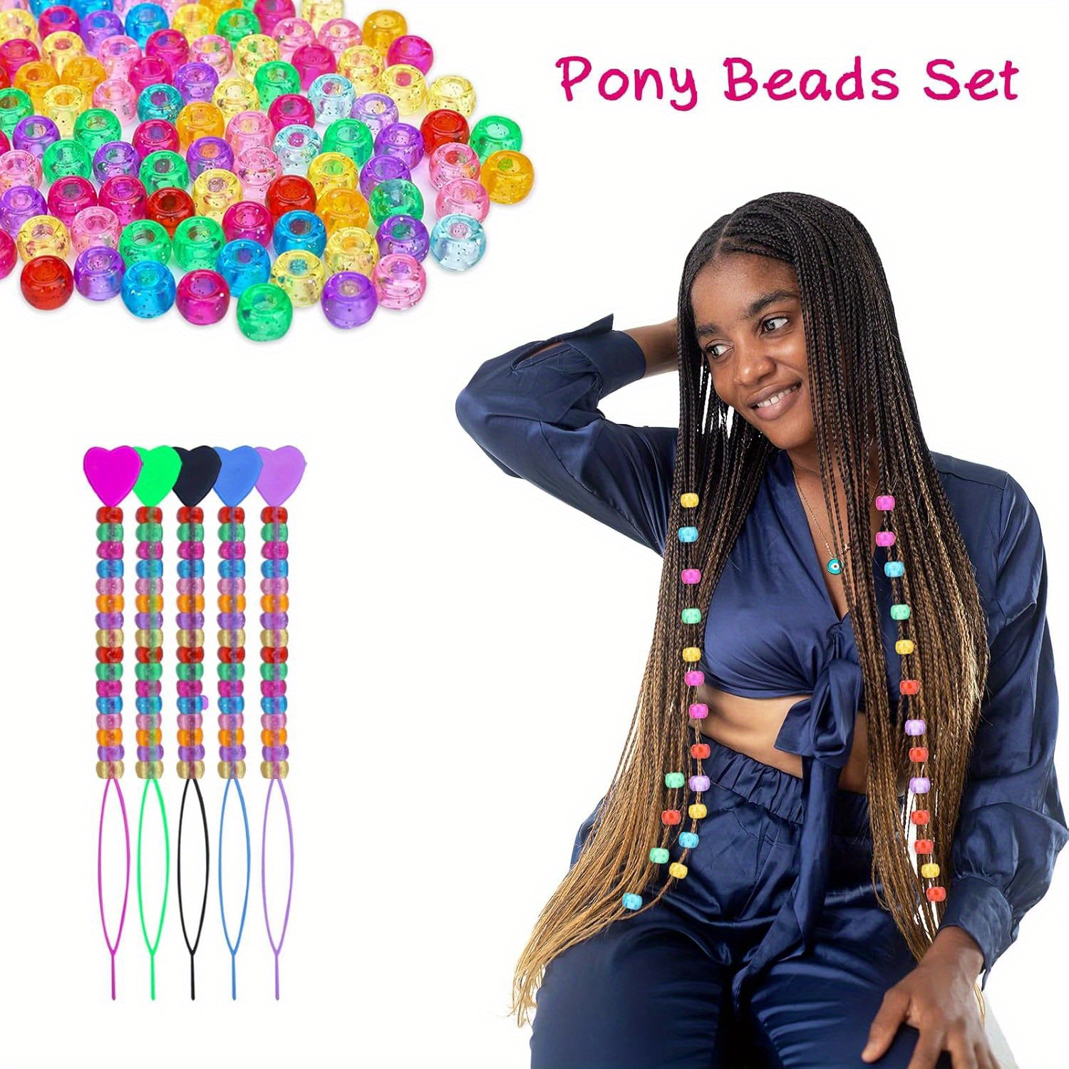 500PCS 9 × 6mm glitter small h - Jewelry Making Tools recensione e prezzo