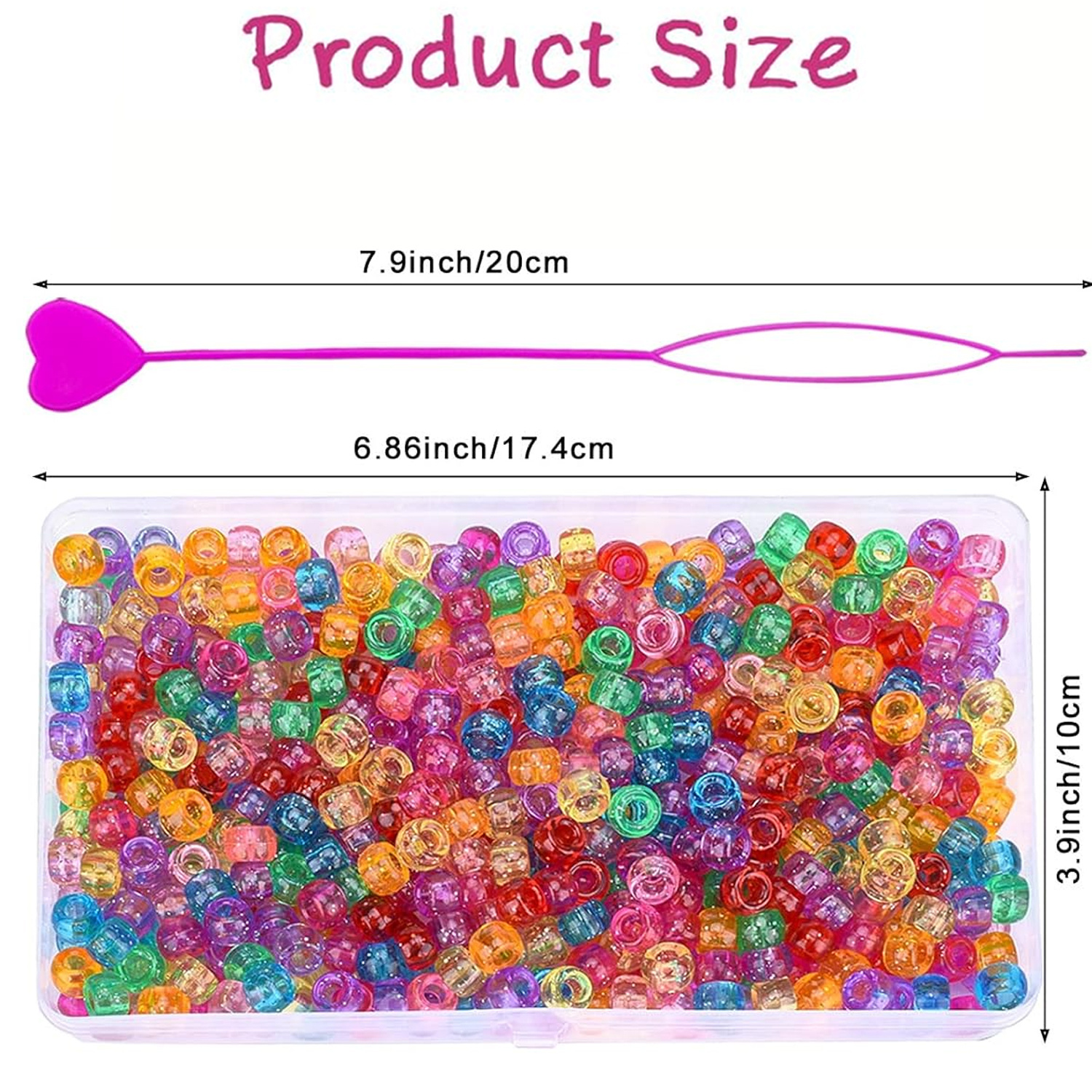 500PCS 9 × 6mm glitter small h - Jewelry Making Tools recensione e prezzo