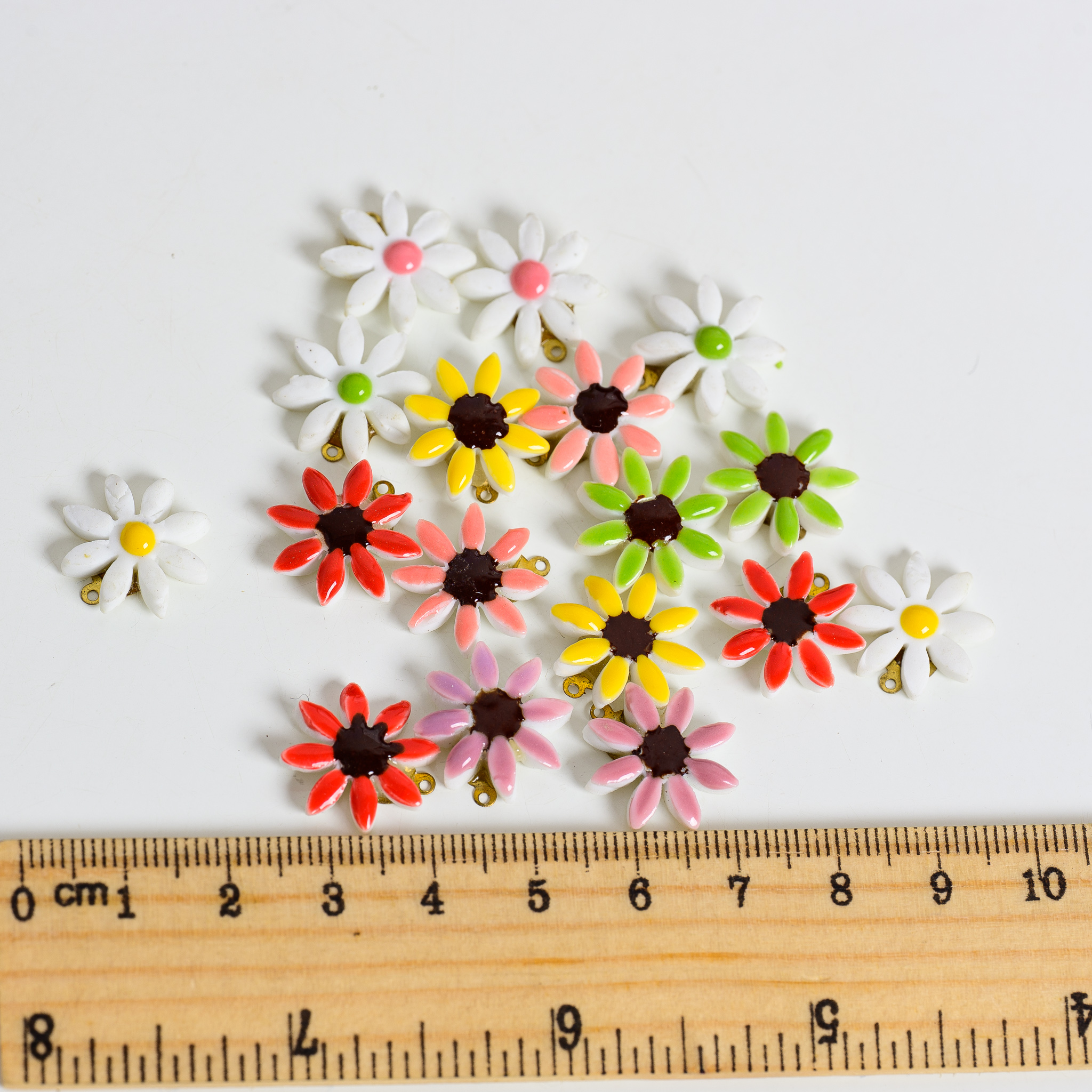 5pcs DIY Ceramic Flower Beads  - Jewelry Making Qc recensione e prezzo