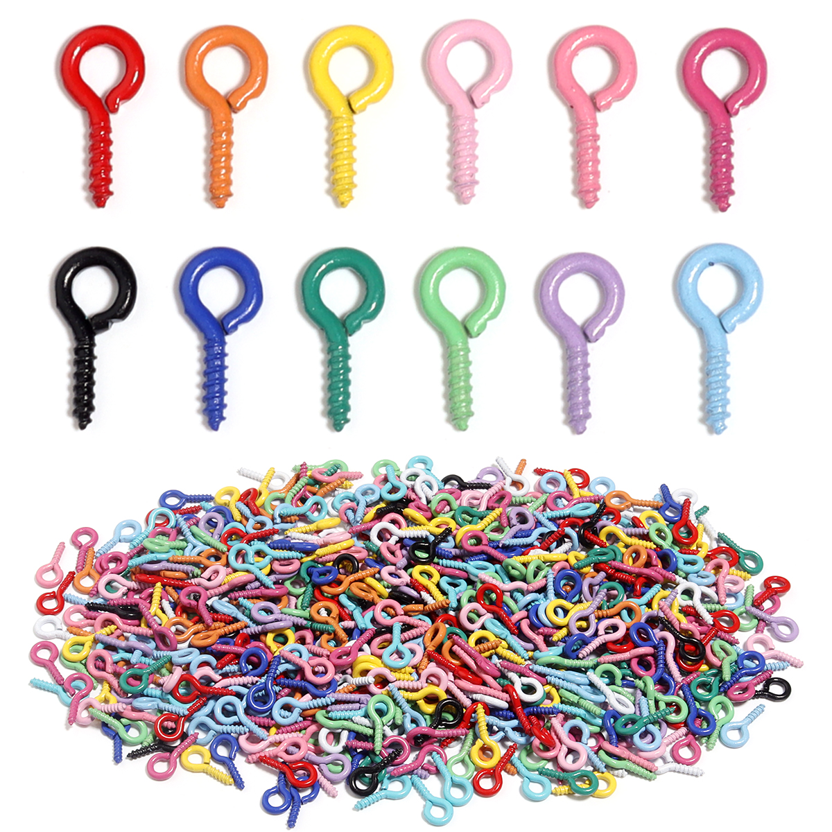 200pcs/lot Colorful Sheep Eye  - Jewelry Making Rivets recensione e prezzo