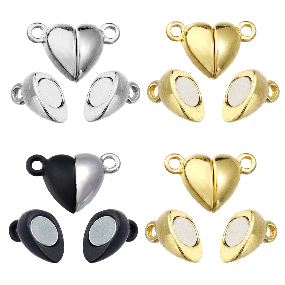 5pcs/Lot Alloy Love Heart Shap - Jewelry Making Supplies recensione e prezzo