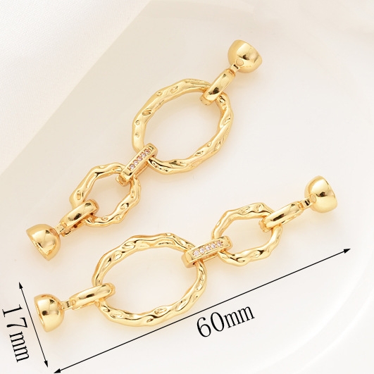Zircon Fasteners For Bracelets - Jewelry Making Supplies recensione e prezzo