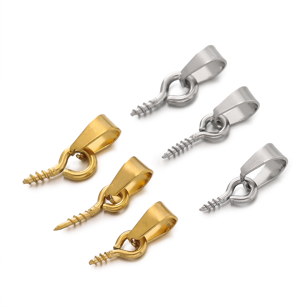20pcs Stainless Steel Screw Ey - Jewelry Making Rivets recensione e prezzo