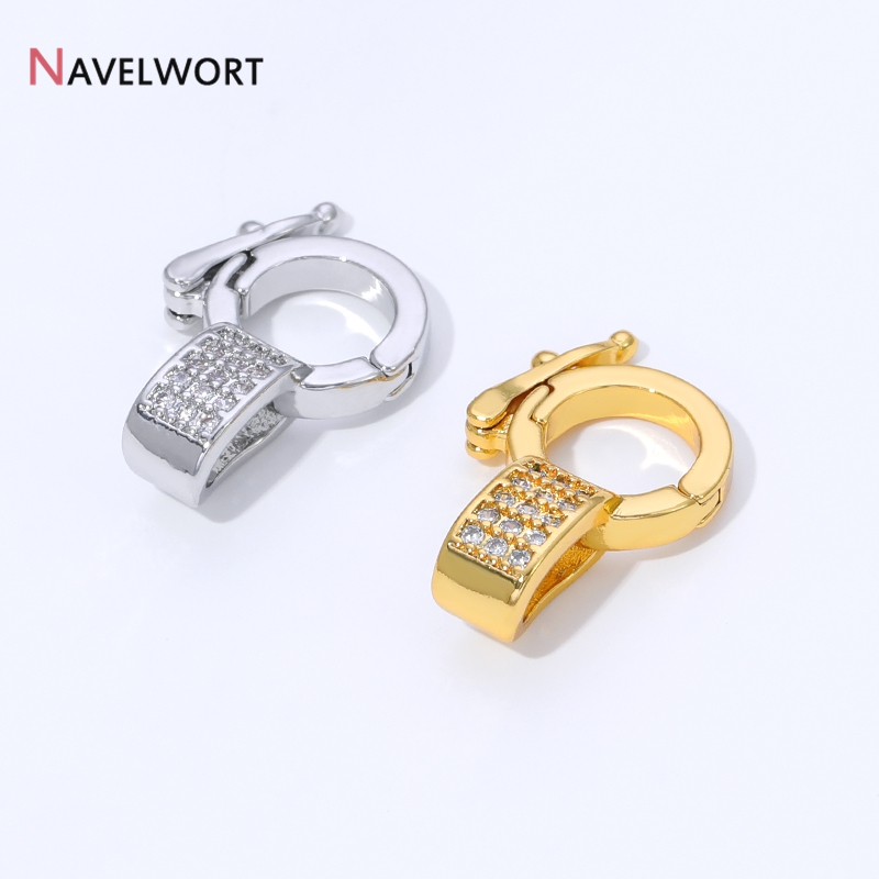 18K Gold Plated Brass Inlaid Z - Jewelry Making Supplies recensione e prezzo