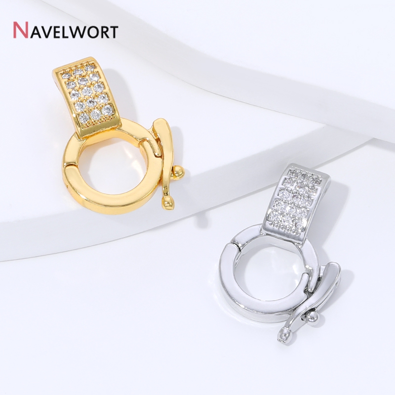 18K Gold Plated Brass Inlaid Z - Jewelry Making Supplies recensione e prezzo