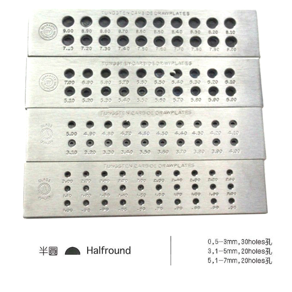 Half Round Tungsten Carbide Dr - Jewelry Making Drawing recensione e prezzo
