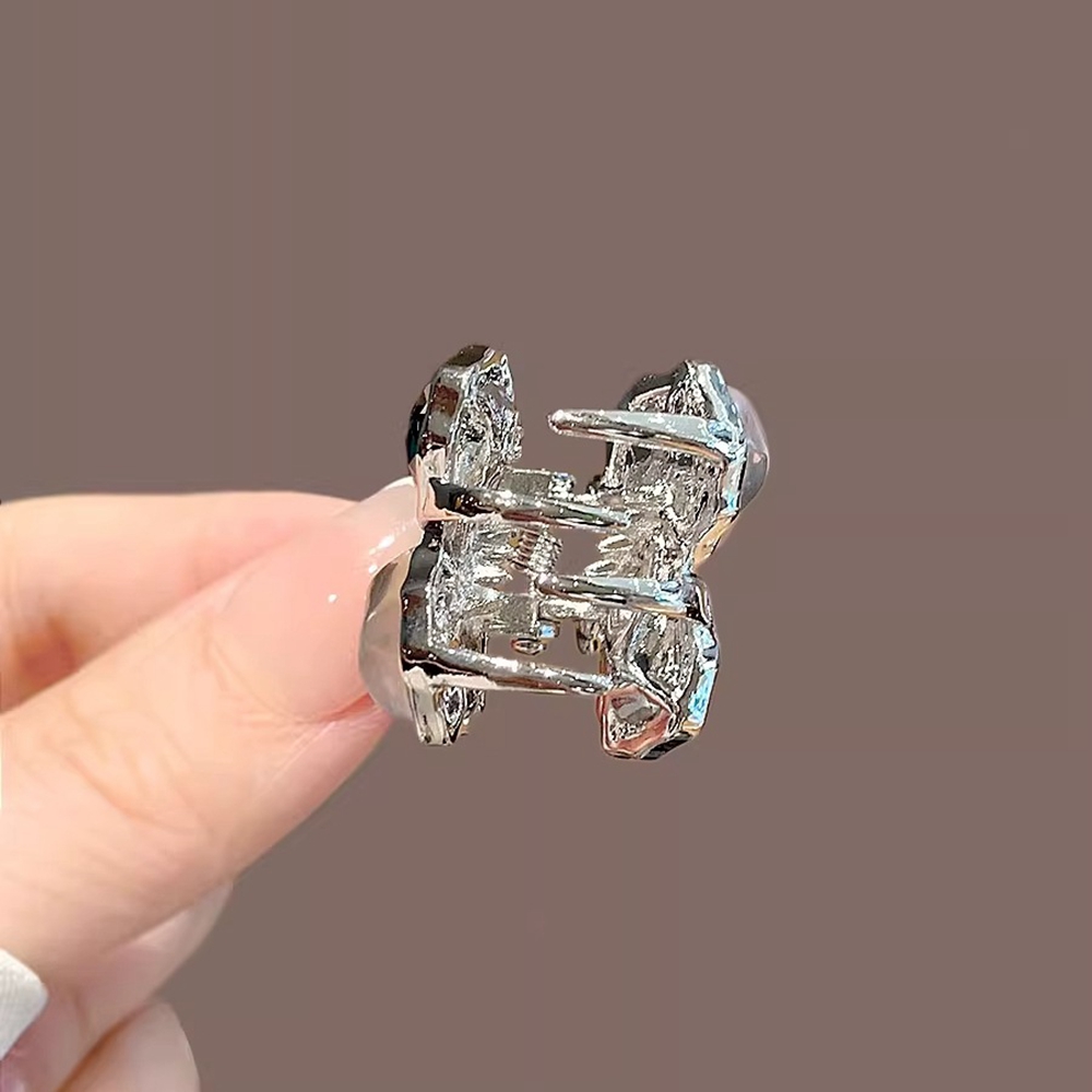 Silver Alloy Mini Hair Claw Cl - Jewelry Making Adults recensione e prezzo