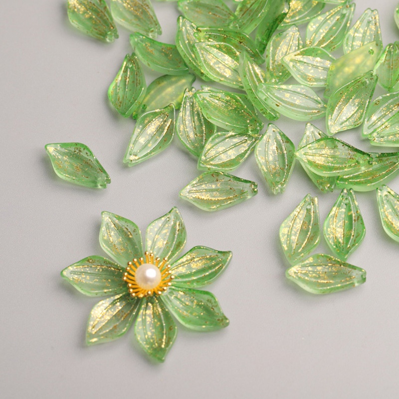 10pcs Flower Petal Shape 18x9m - Jewelry Making Qc recensione e prezzo