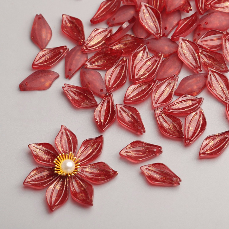 10pcs Flower Petal Shape 18x9m - Jewelry Making Qc recensione e prezzo