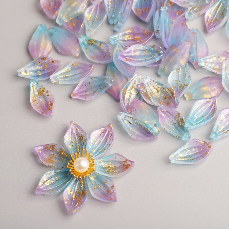 10pcs Flower Petal Shape 18x9m - Jewelry Making Qc recensione e prezzo