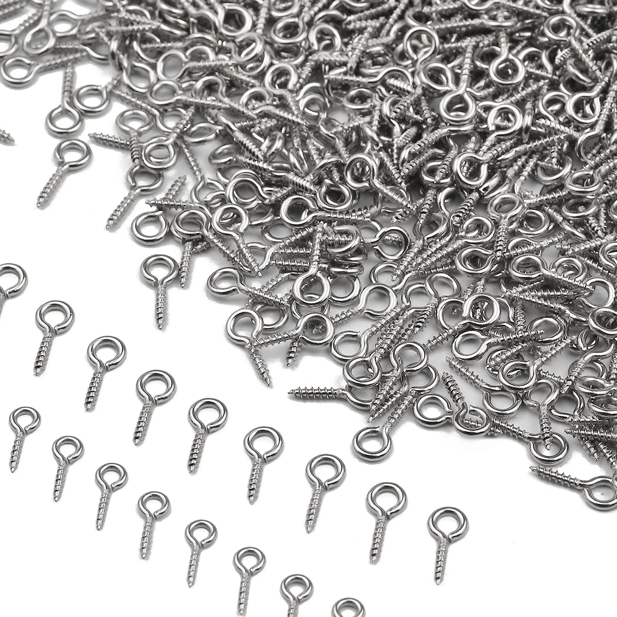 100pcs 4x8/5x10/5x12mm Stainle - Jewelry Making Rivets recensione e prezzo