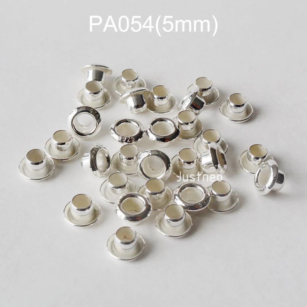 925 Sterling Silver Grommet Ey - Jewelry Making Rivets recensione e prezzo