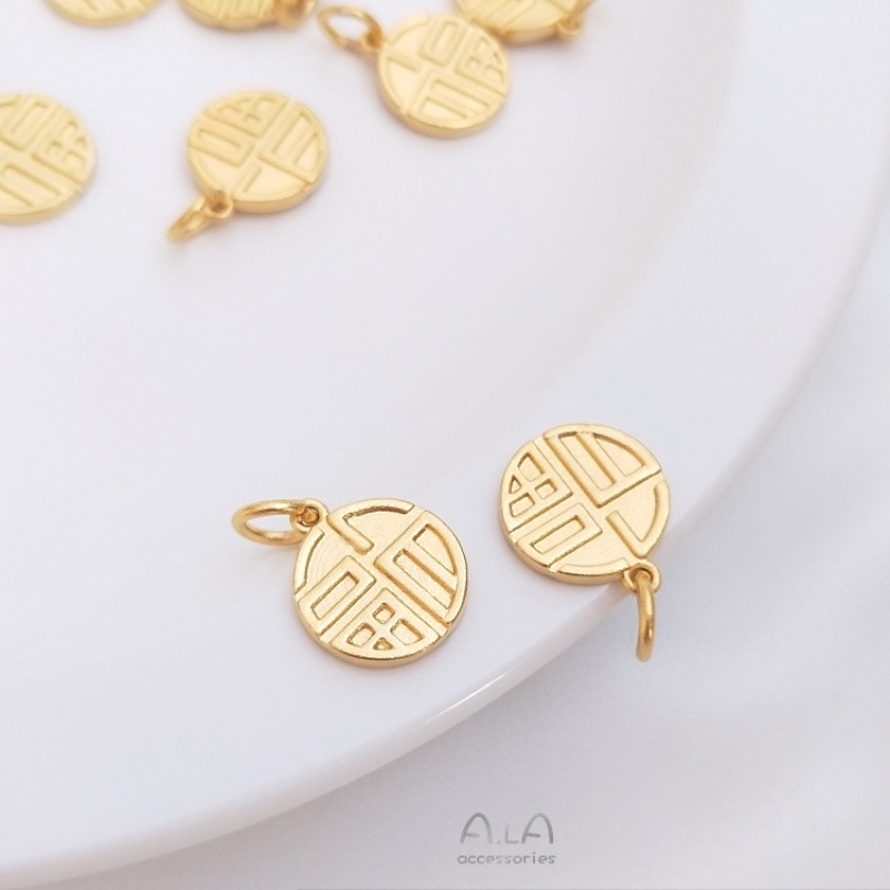 Vietnam Sand Gold Fu Character - Jewelry Making Vietnam recensione e prezzo