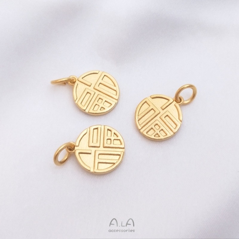 Vietnam Sand Gold Fu Character - Jewelry Making Vietnam recensione e prezzo