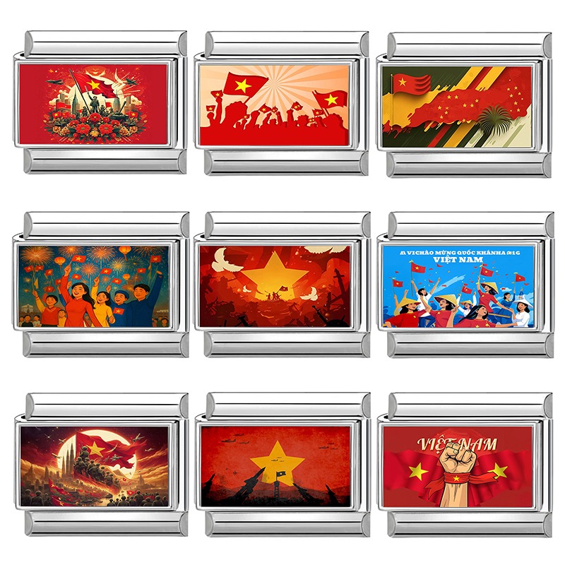 National Day of Vietnam Colorf - Jewelry Making Vietnam recensione e prezzo