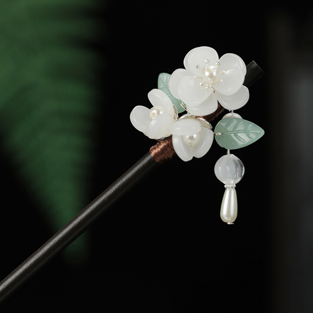 Retro Flower Hairpin With Pear - Jewelry Making Adults recensione e prezzo