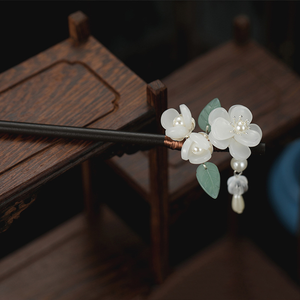 Retro Flower Hairpin With Pear - Jewelry Making Adults recensione e prezzo