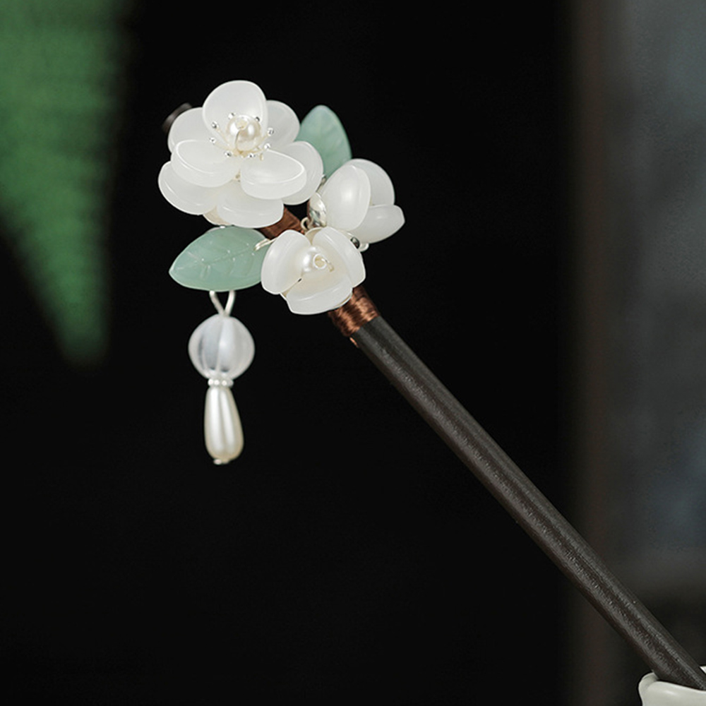 Retro Flower Hairpin With Pear - Jewelry Making Adults recensione e prezzo