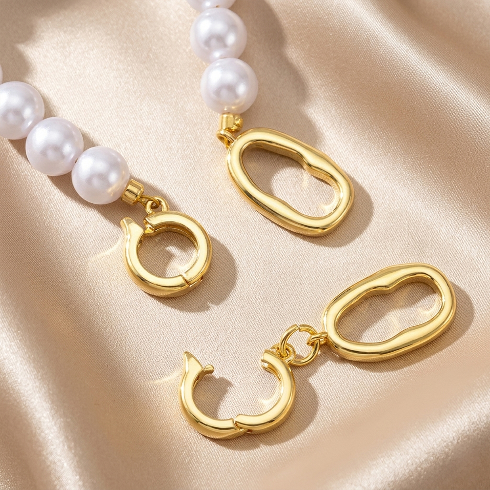 1/3pcs 18K Gold Color Plated I - Jewelry Making Supplies recensione e prezzo